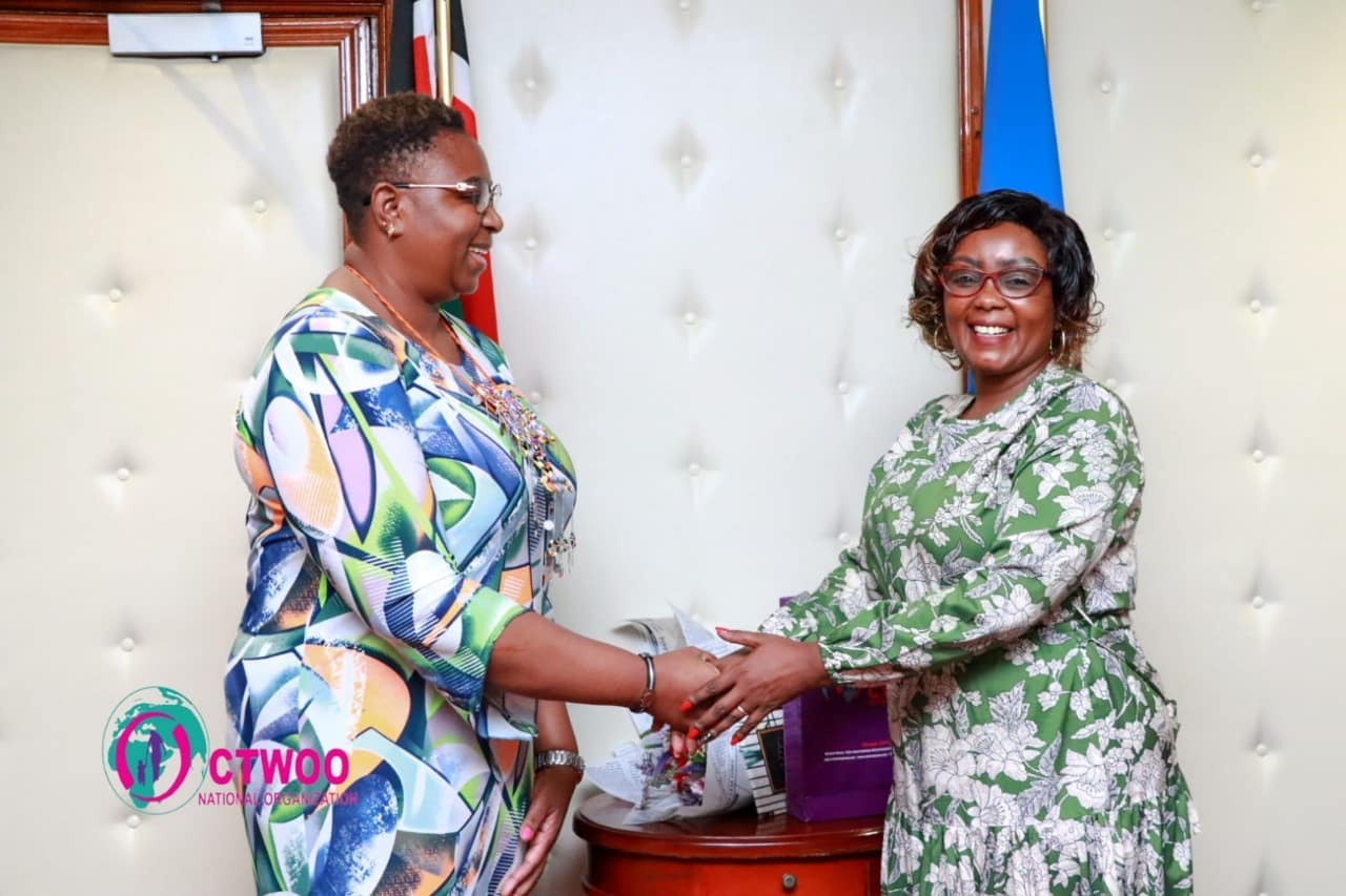 Dr. Dianah Kamande with Hon Aisha Jumwa