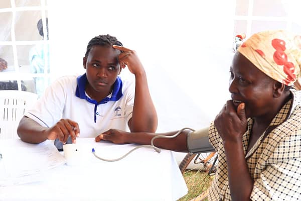 Widows free medical camp by ComeTogether Widows and Orphans Organization in kenya