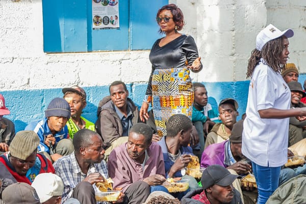 Feeding Street families in partneship with Zero Street Foundation
