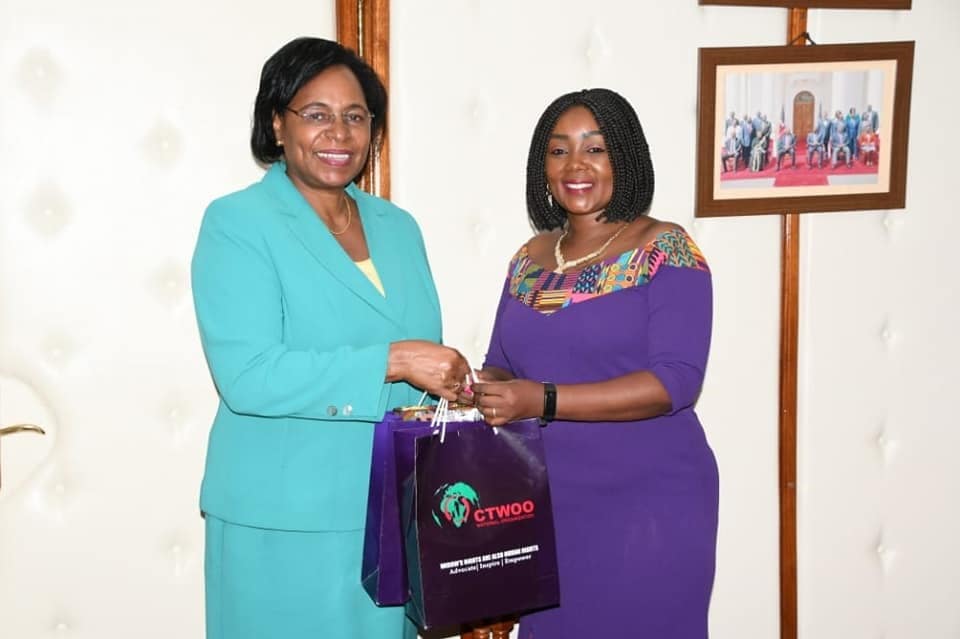 Dr. Dianah Kamande with Hon Margaret Kobia